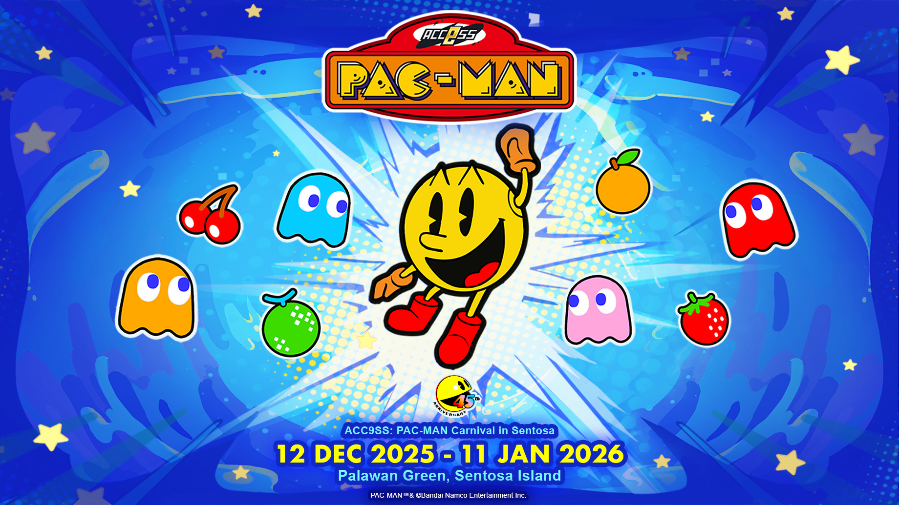 PAC-MAN Carnival 2025 at Sentosa: A Pet-Friendly Arcade Adventure
