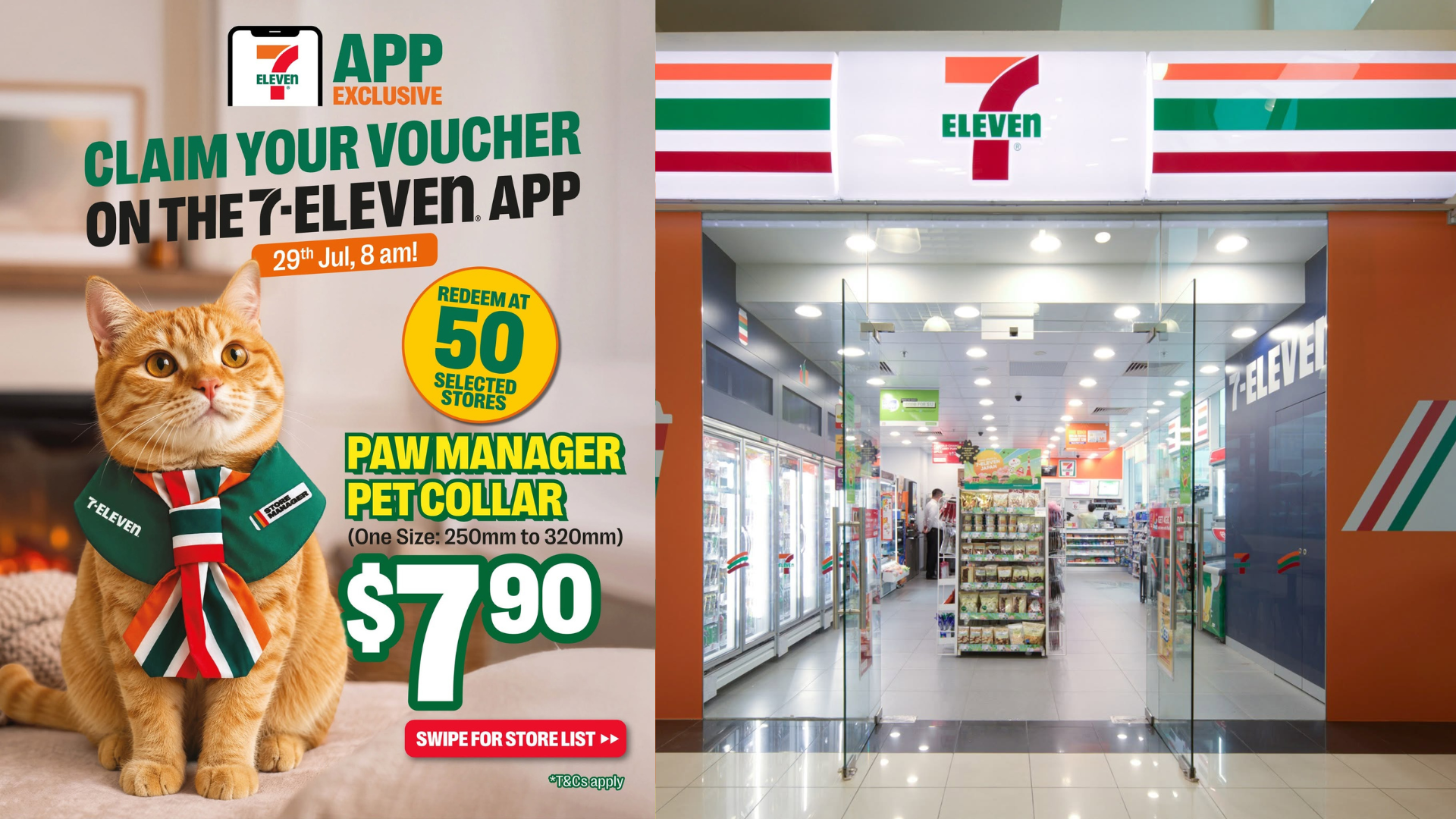7-Eleven Singapore Launches Its First-Ever Pet Merchandise
